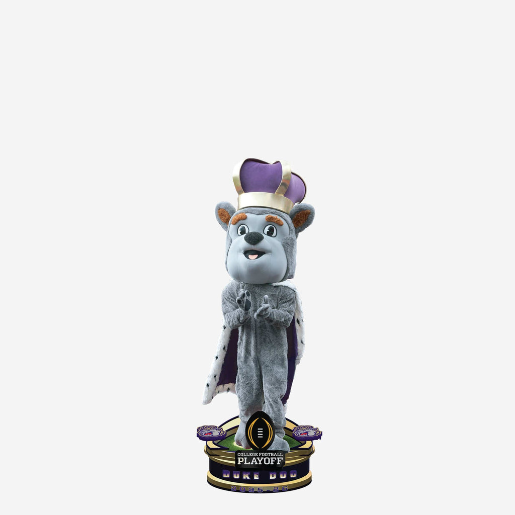 Duke Dog James Madison Dukes 2025 College Football Playoff Mascot Mini Bighead Bobblehead FOCO - FOCO.com