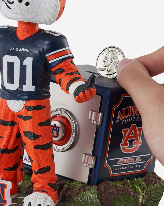 Aubie the Tiger Auburn Tigers Mascot Bank Bobblehead FOCO - FOCO.com