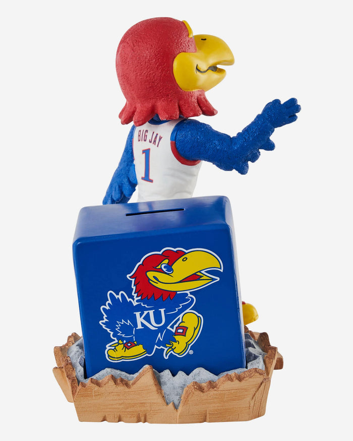 Big Jay Kansas Jayhawks Mascot Bank Bobblehead FOCO - FOCO.com