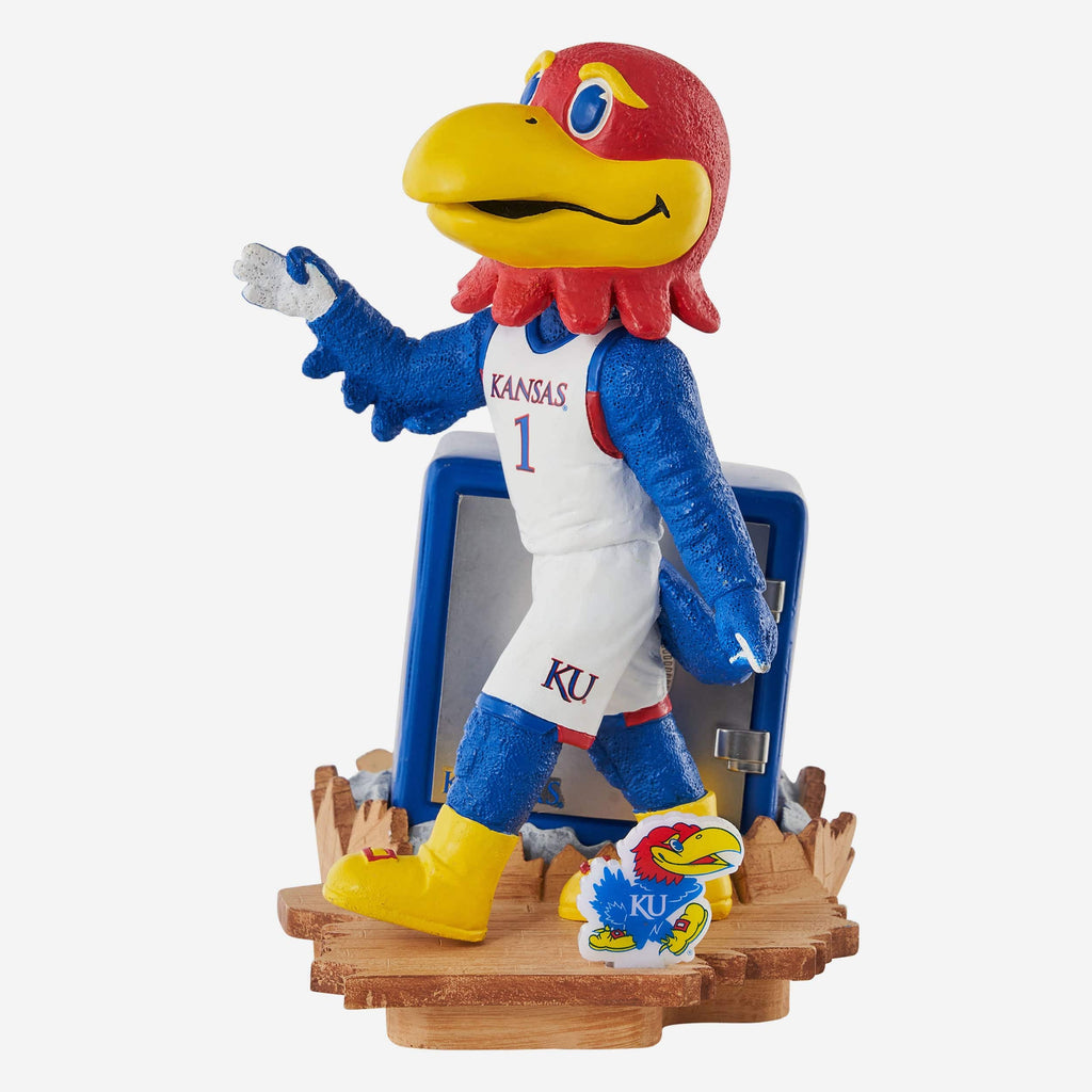 Big Jay Kansas Jayhawks Mascot Bank Bobblehead FOCO - FOCO.com