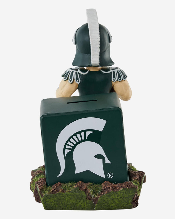 Sparty Michigan State Spartans Mascot Bank Bobblehead FOCO - FOCO.com