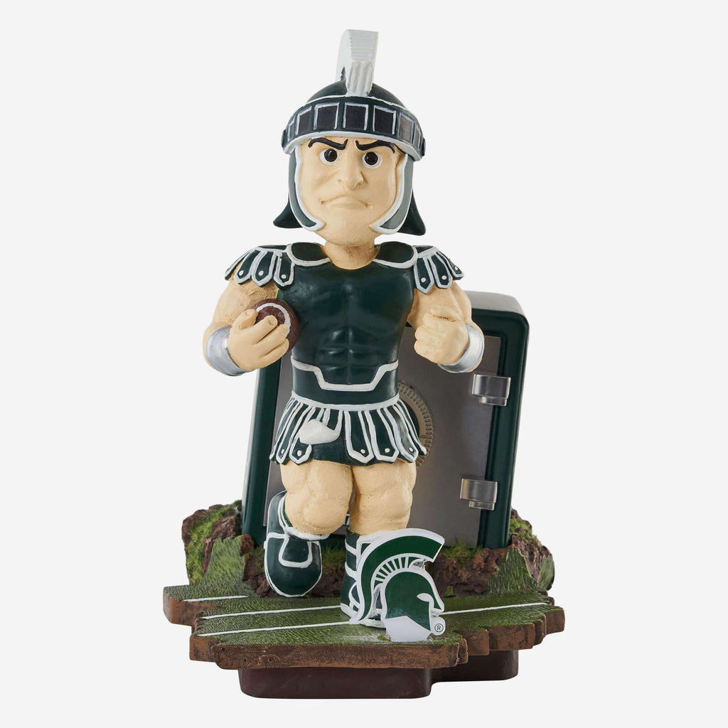 Sparty Michigan State Spartans Mascot Bank Bobblehead FOCO - FOCO.com