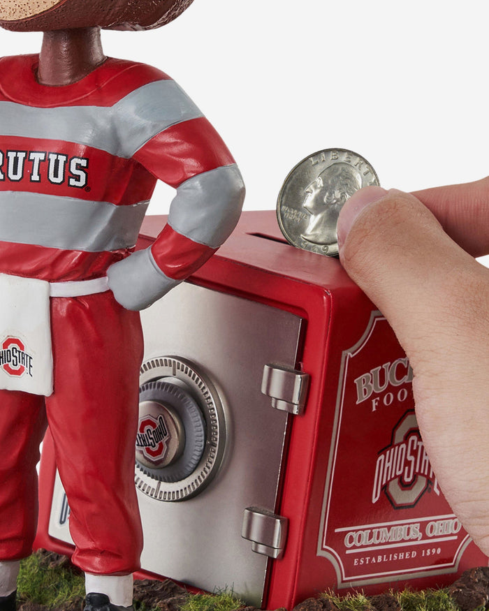 Brutus Buckeye Ohio State Buckeyes Mascot Bank Bobblehead FOCO - FOCO.com