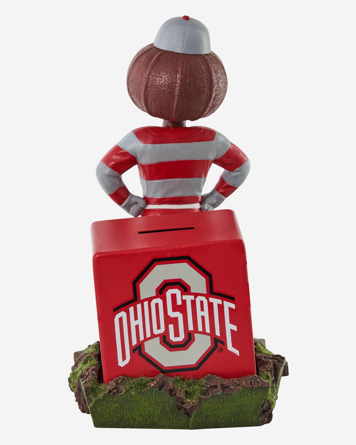 Brutus Buckeye Ohio State Buckeyes Mascot Bank Bobblehead FOCO - FOCO.com