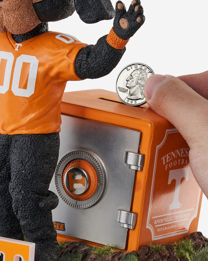 Smokey Tennessee Volunteers Mascot Bank Bobblehead FOCO - FOCO.com