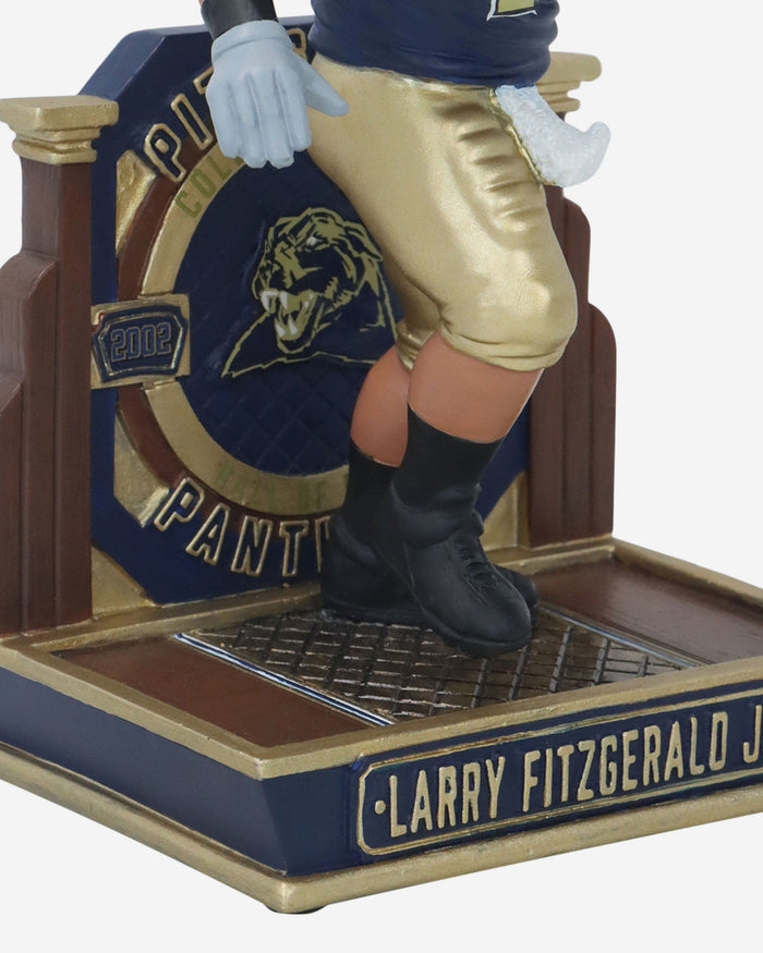 Larry Fitzgerald Pittsburgh Panthers College Football Hall of Fame Bobblehead FOCO - FOCO.com