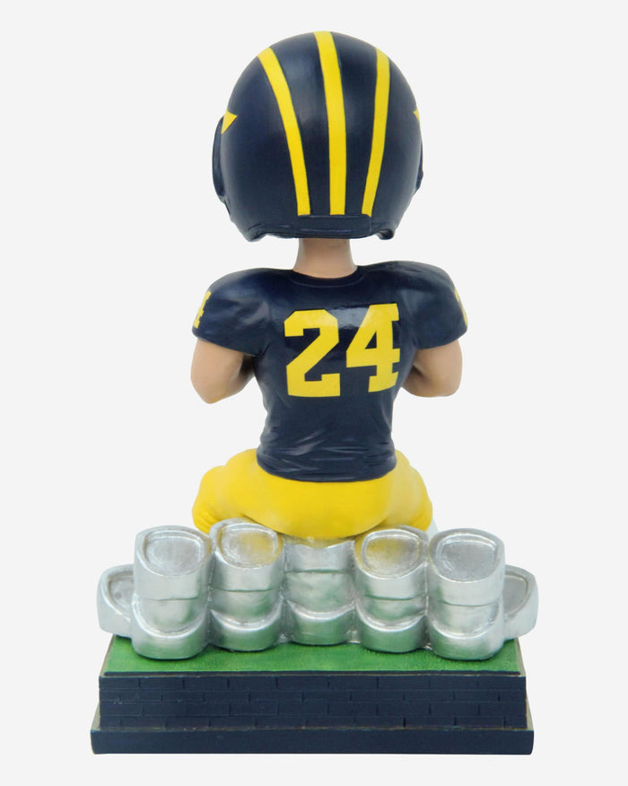 Michigan Wolverines 12X Football National Champions Bobblehead FOCO - FOCO.com