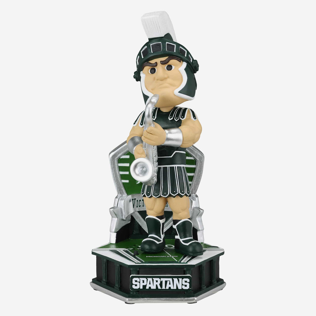 Sparty Michigan State Spartans Fight Song Mascot Bobblehead FOCO - FOCO.com