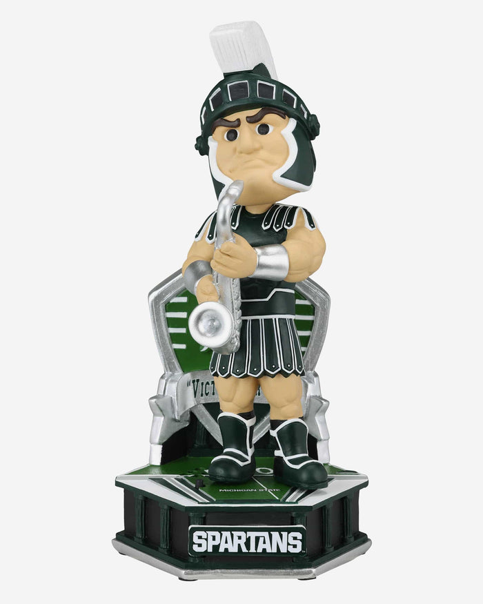 Sparty Michigan State Spartans Fight Song Mascot Bobblehead FOCO - FOCO.com