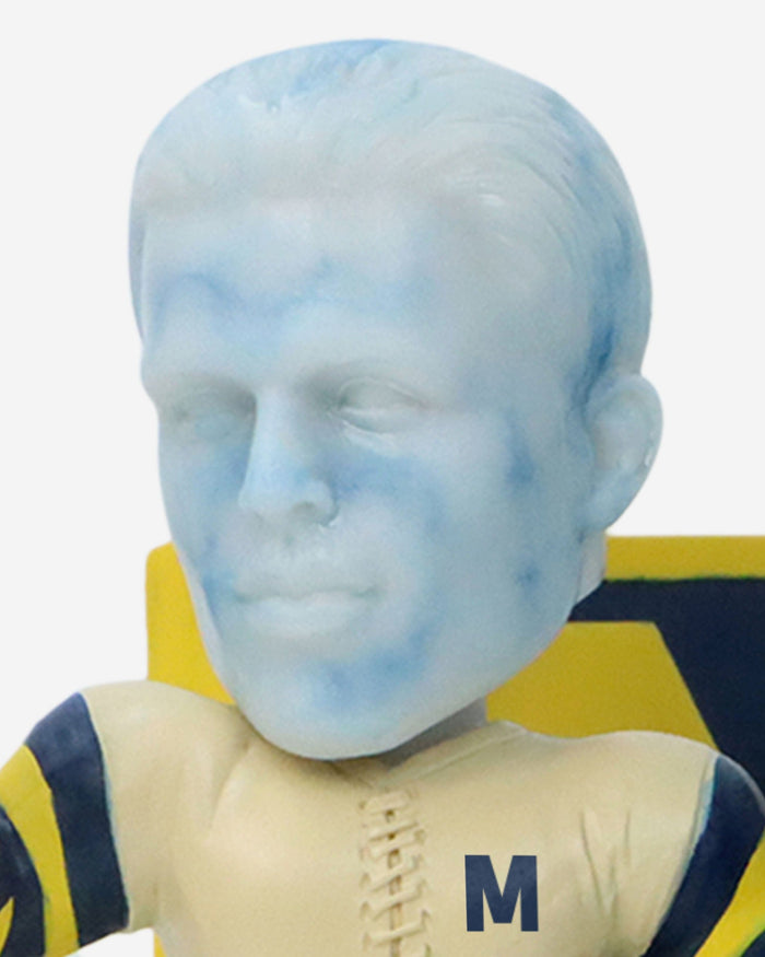 Michigan Wolverines Football Uniform Timeline Mini Bobblehead Scene FOCO - FOCO.com