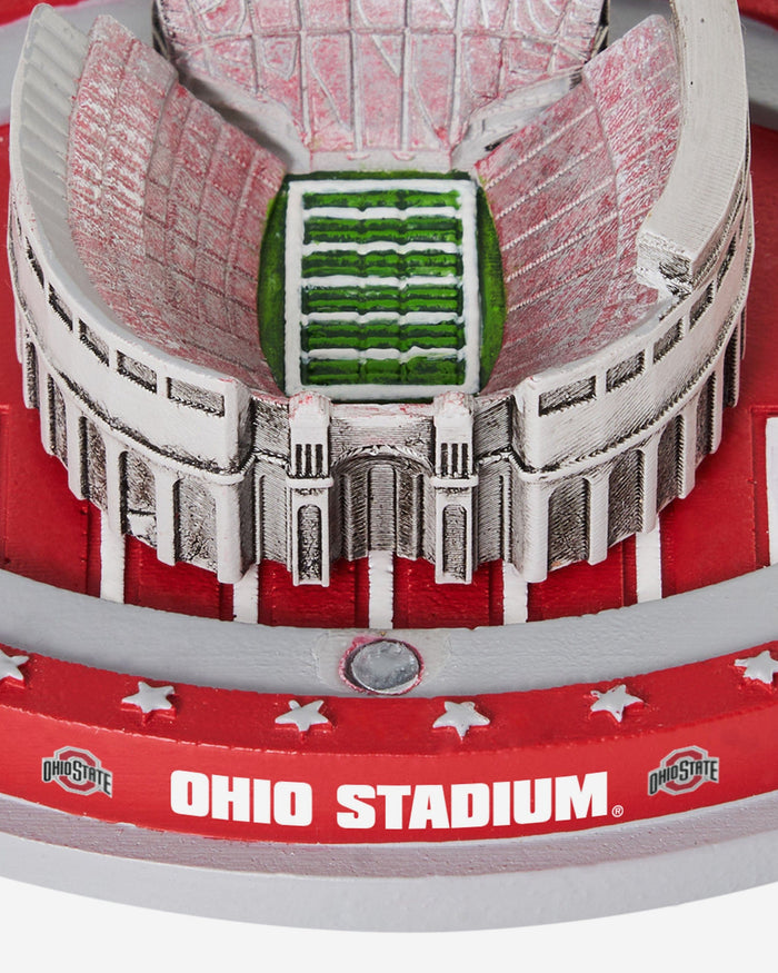 Brutus Buckeye Ohio State Buckeyes Magnetic Stadium Base Mascot Bobblehead FOCO - FOCO.com