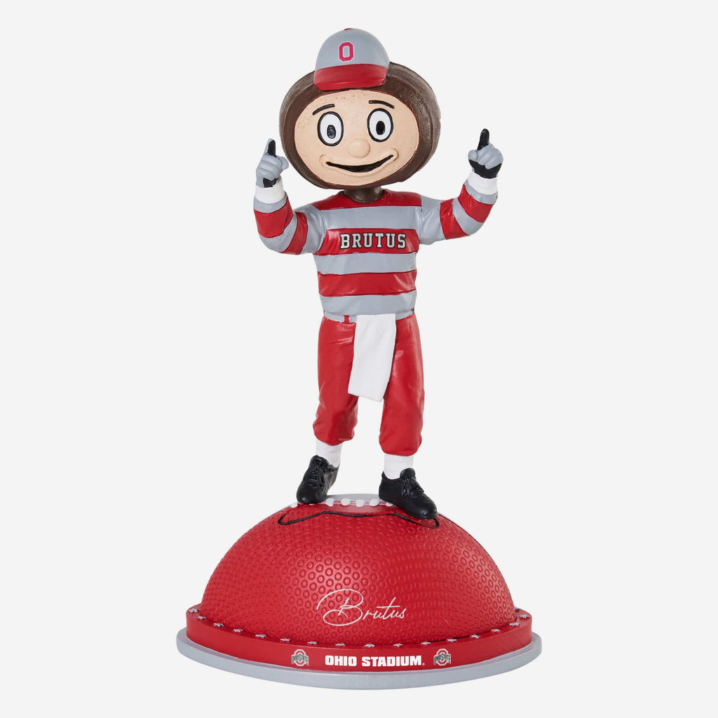 Brutus Buckeye Ohio State Buckeyes Magnetic Stadium Base Mascot Bobblehead FOCO - FOCO.com