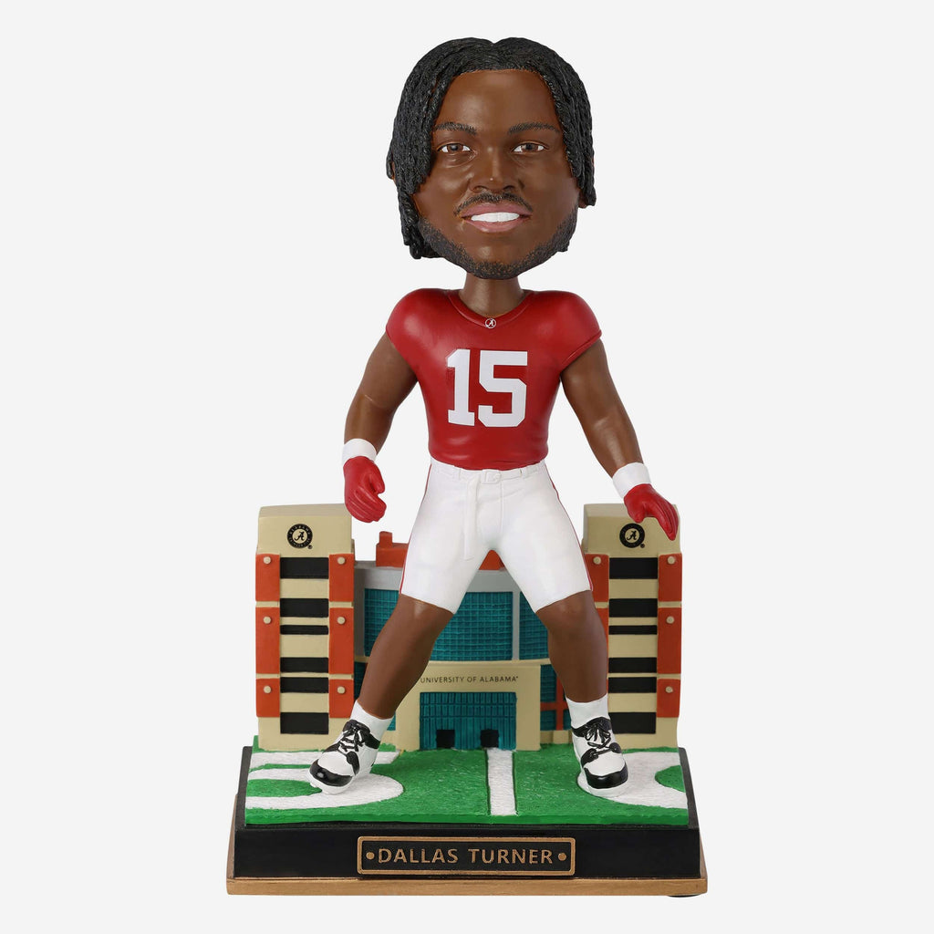 Dallas Turner Alabama Crimson Tide Gates Series Bobblehead FOCO - FOCO.com