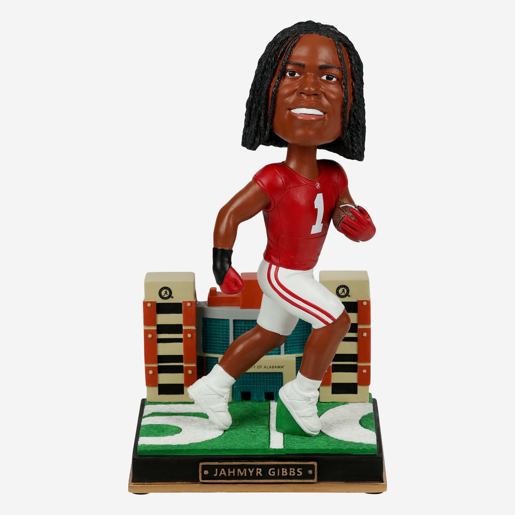 Jahmyr Gibbs Alabama Crimson Tide Gates Series Bobblehead FOCO - FOCO.com