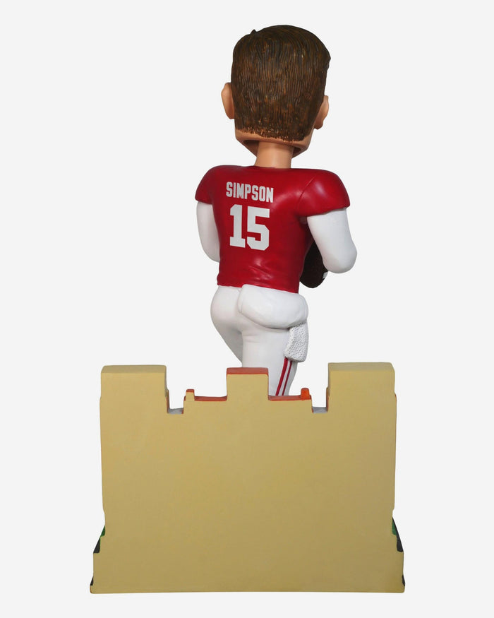 Ty Simpson Alabama Crimson Tide Gates Series Bobblehead FOCO - FOCO.com