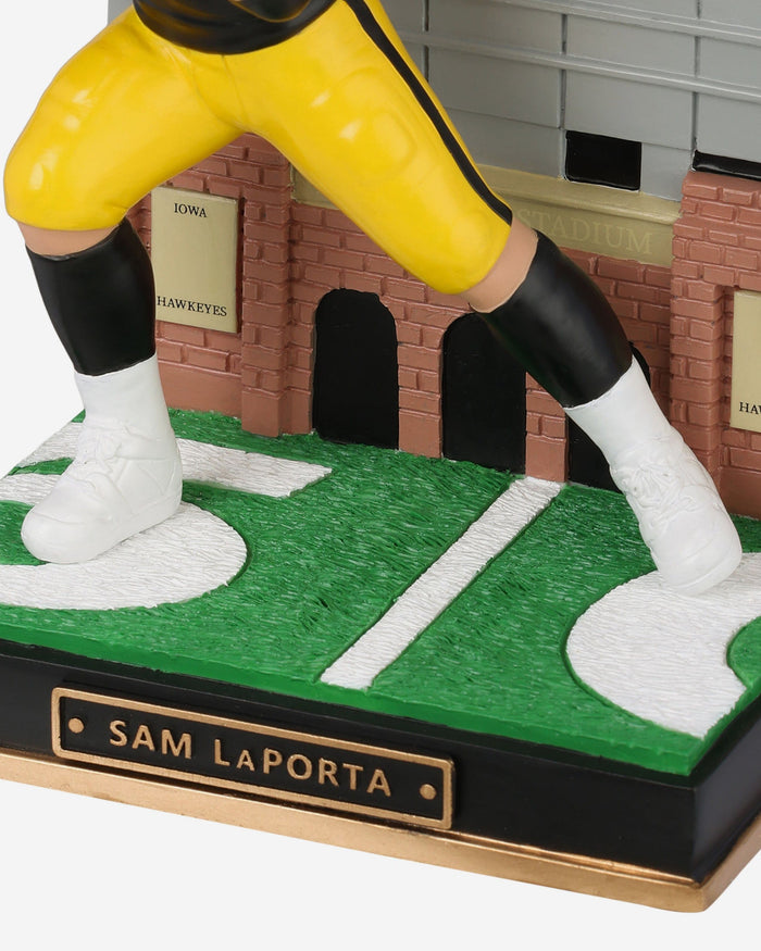 Sam LaPorta Iowa Hawkeyes Gate Series Bobblehead FOCO - FOCO.com