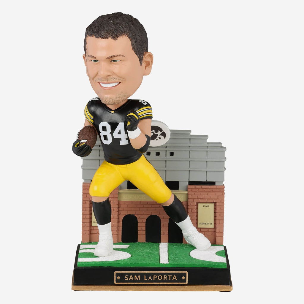 Sam LaPorta Iowa Hawkeyes Gate Series Bobblehead FOCO - FOCO.com