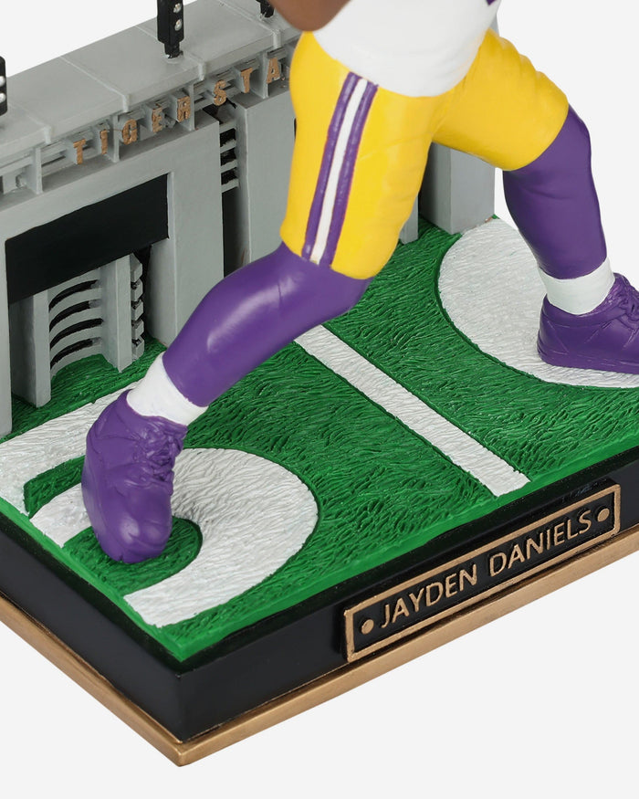 Jayden Daniels LSU Tigers Gates Series Bobblehead FOCO - FOCO.com