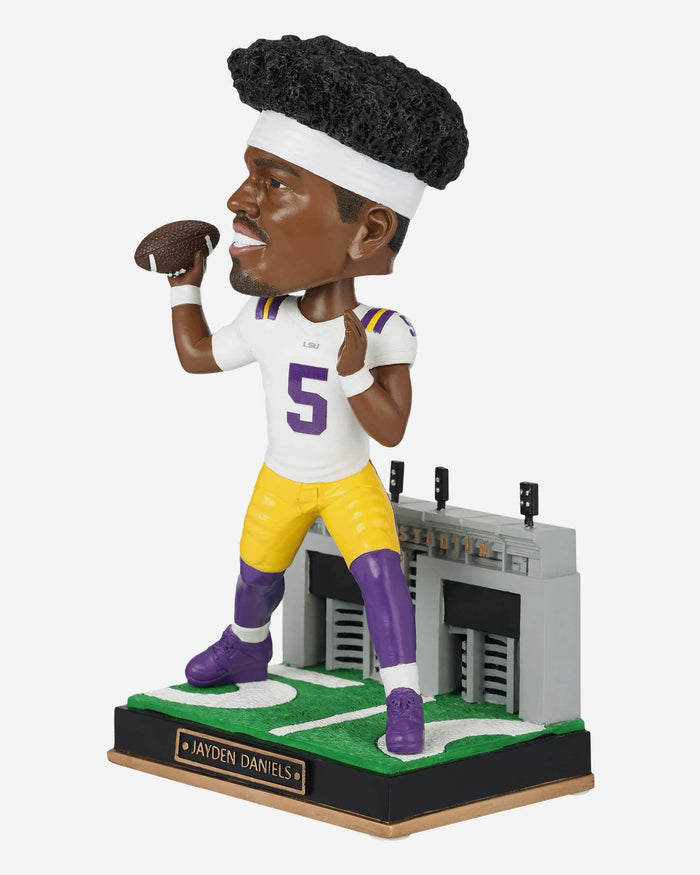 Jayden Daniels LSU Tigers Gates Series Bobblehead FOCO - FOCO.com