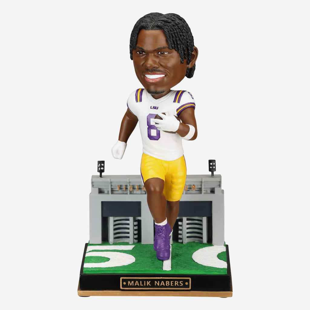 Malik Nabers LSU Tigers Gates Series Bobblehead FOCO - FOCO.com