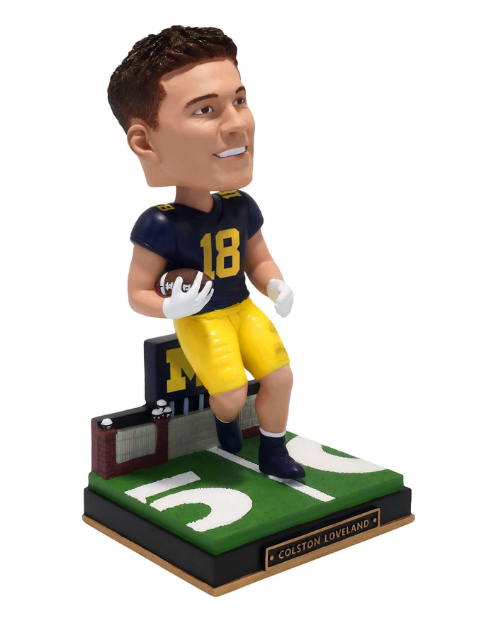 Colston Loveland Michigan Wolverines Gates Series Bobblehead FOCO - FOCO.com
