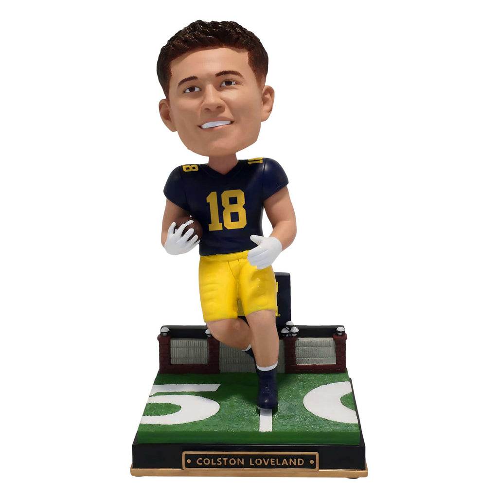 Colston Loveland Michigan Wolverines Gates Series Bobblehead FOCO - FOCO.com