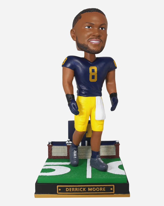Derrick Moore Michigan Wolverines Gates Series Bobblehead FOCO - FOCO.com