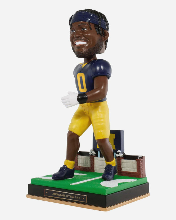 Josaiah Stewart Michigan Wolverines Gates Series Bobblehead FOCO - FOCO.com