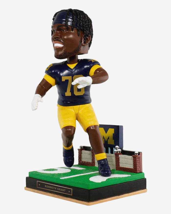 Kenneth Grant Michigan Wolverines Gates Series Bobblehead FOCO - FOCO.com