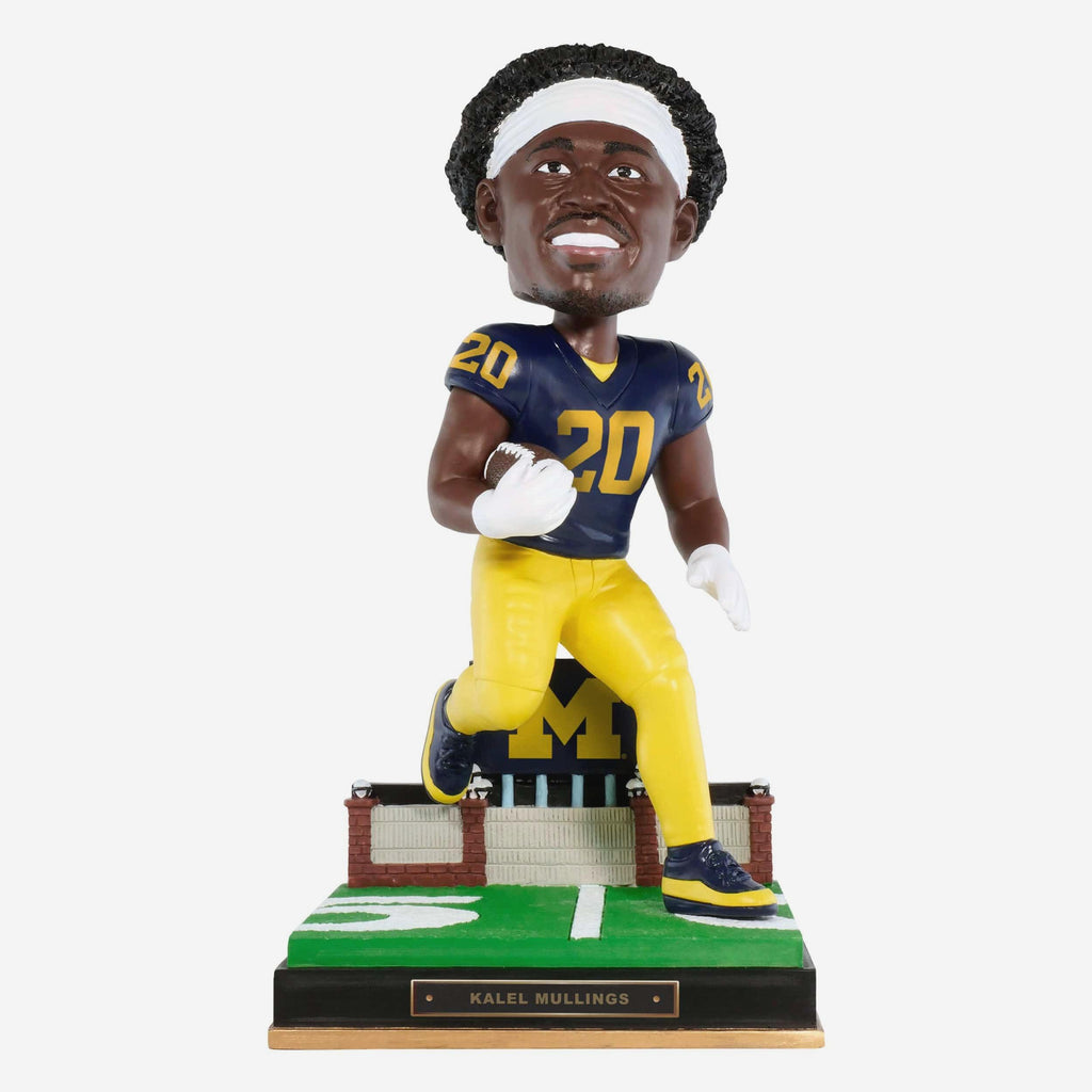 Kalel Mullings Michigan Wolverines Gates Series Bobblehead FOCO - FOCO.com