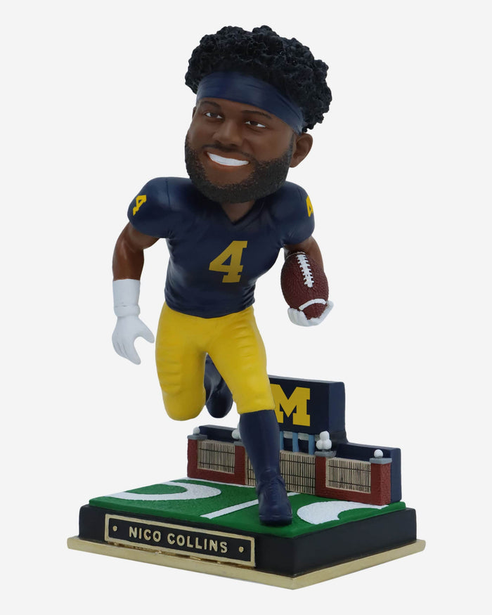 Nico Collins Michigan Wolverines Gates Series Bobblehead FOCO - FOCO.com