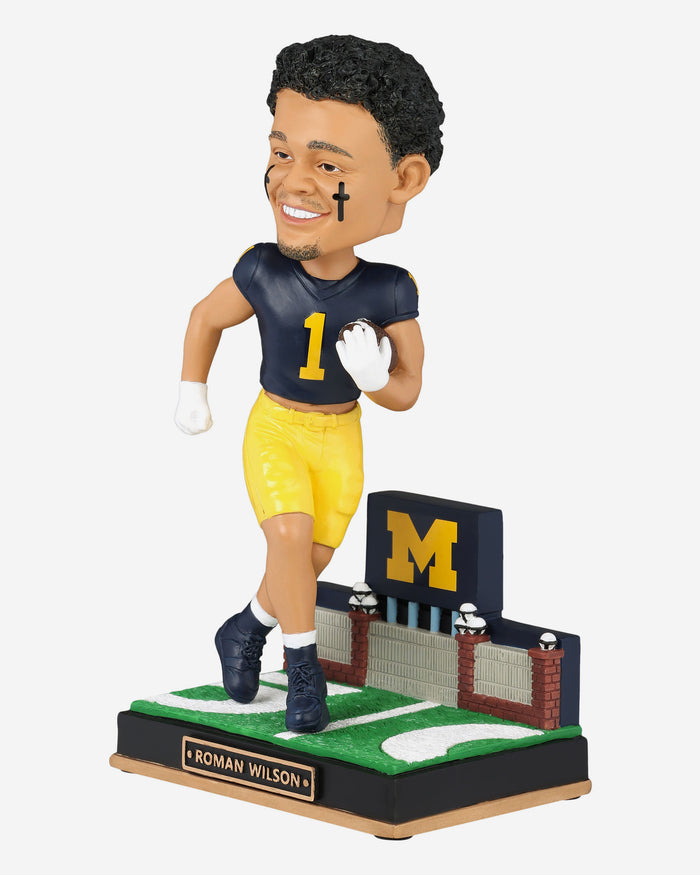 Roman Wilson Michigan Wolverines Gates Series Bobblehead FOCO - FOCO.com