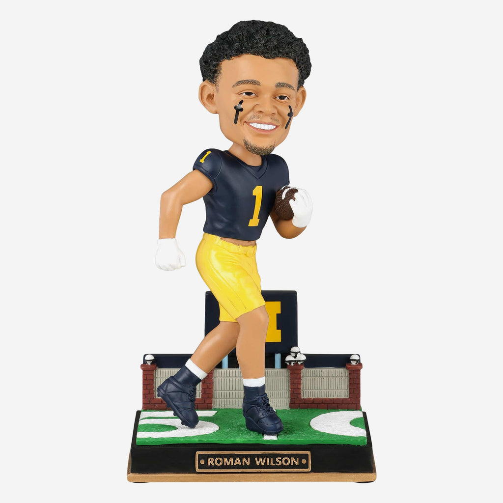 Roman Wilson Michigan Wolverines Gates Series Bobblehead FOCO - FOCO.com