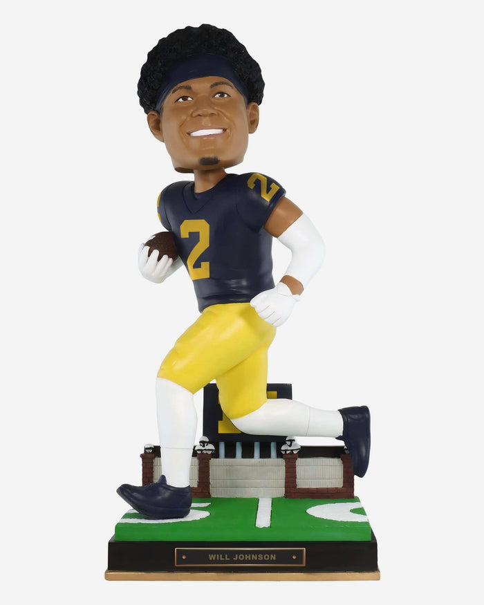 Will Johnson Michigan Wolverines Gates Series Bobblehead FOCO - FOCO.com