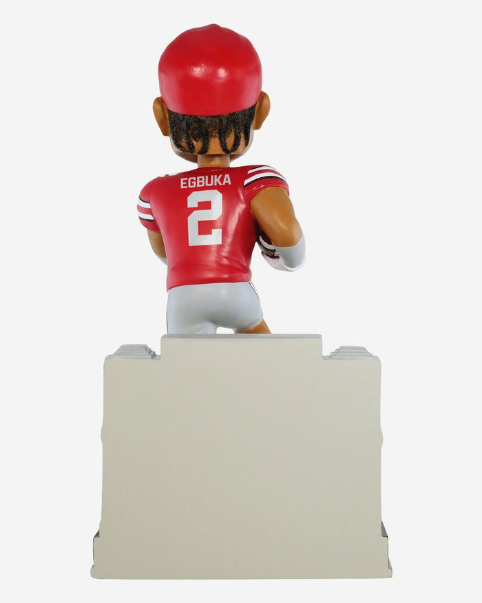 Emeka Egbuka Ohio State Buckeyes Gates Series Bobblehead FOCO - FOCO.com