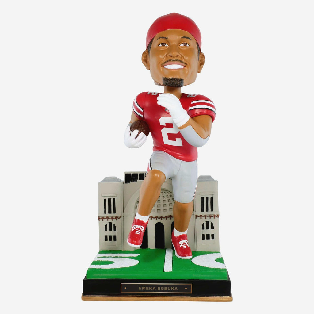 Emeka Egbuka Ohio State Buckeyes Gates Series Bobblehead FOCO - FOCO.com