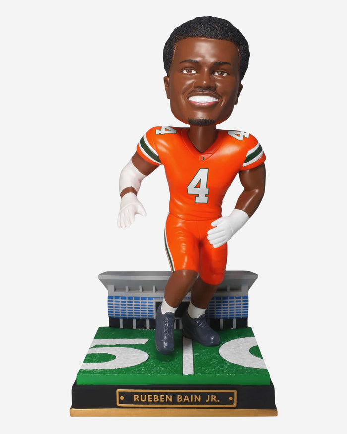 Rueben Bain Jr Miami Hurricanes Gates Series Bobblehead FOCO - FOCO.com