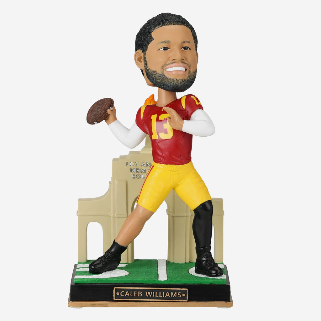 Caleb Williams USC Trojans Gates Series Bobblehead FOCO - FOCO.com