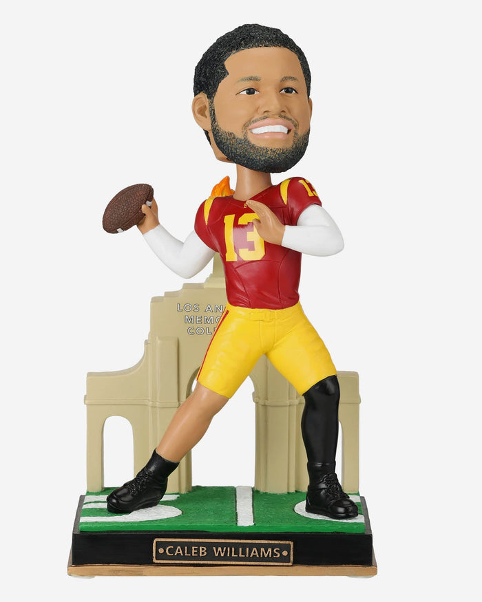 Caleb Williams USC Trojans Gates Series Bobblehead FOCO - FOCO.com