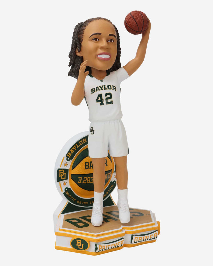 Brittney Griner Baylor Bears College Stats Bobblehead FOCO - FOCO.com