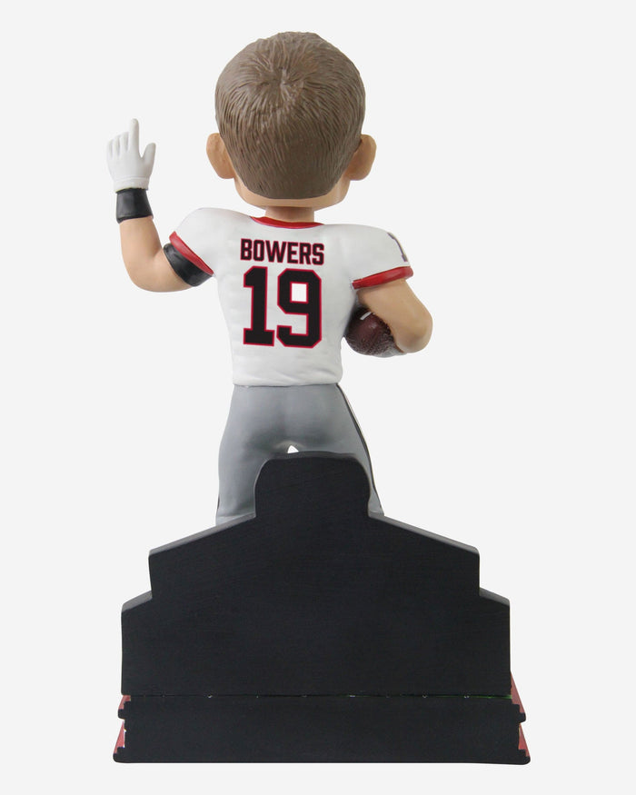 Brock Bowers Georgia Bulldogs Football White Uniform Student Athlete Bobblehead FOCO - FOCO.com