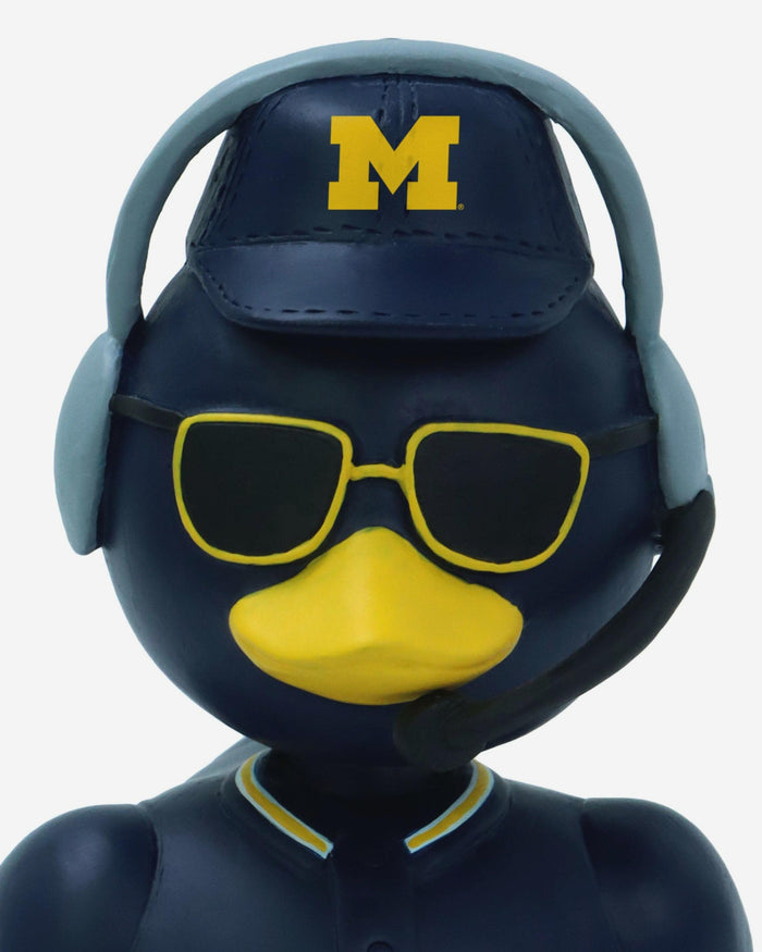 Michigan Wolverines Superfan Bobble Duck Mini Bobblehead FOCO - FOCO.com