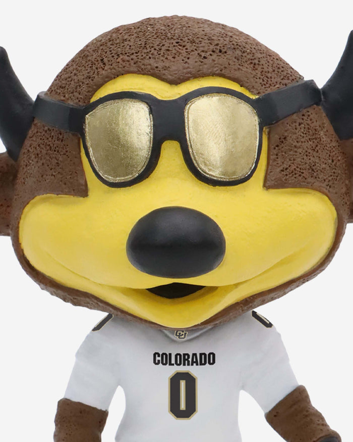 Chip the Buffalo Colorado Buffaloes Mascot Variant Mini Bighead Bobblehead FOCO - FOCO.com