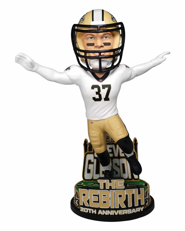 Steve Gleason New Orleans Saints Memorable Blocked Punt 20th Anniversary Bobblehead FOCO - FOCO.com