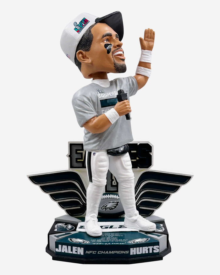 Jalen Hurts Philadelphia Eagles Fly Eagles Fly Bobblehead FOCO - FOCO.com