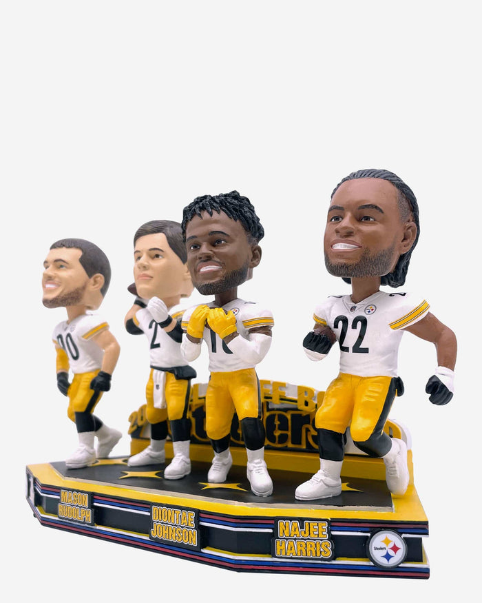 Pittsburgh Steelers 2023 Playoff-Bound Mini Bobblehead Scene FOCO - FOCO.com