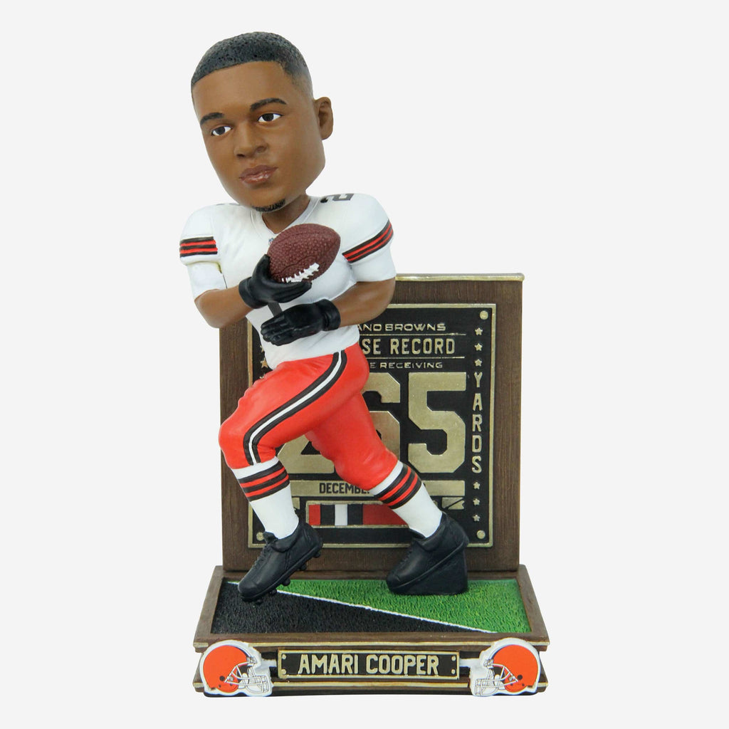 Amari Cooper Cleveland Browns Single Game Receiving Franchise Record Bobblehead FOCO - FOCO.com