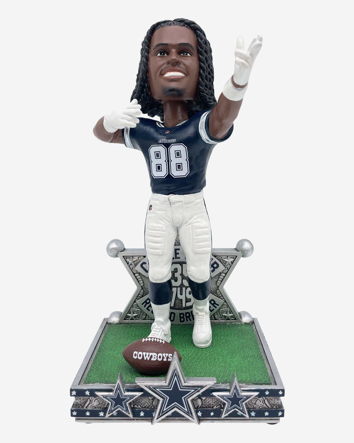 CeeDee Lamb Dallas Cowboys All Time Single Season Receiving And Yards Franchise Record Bobblehead FOCO - FOCO.com