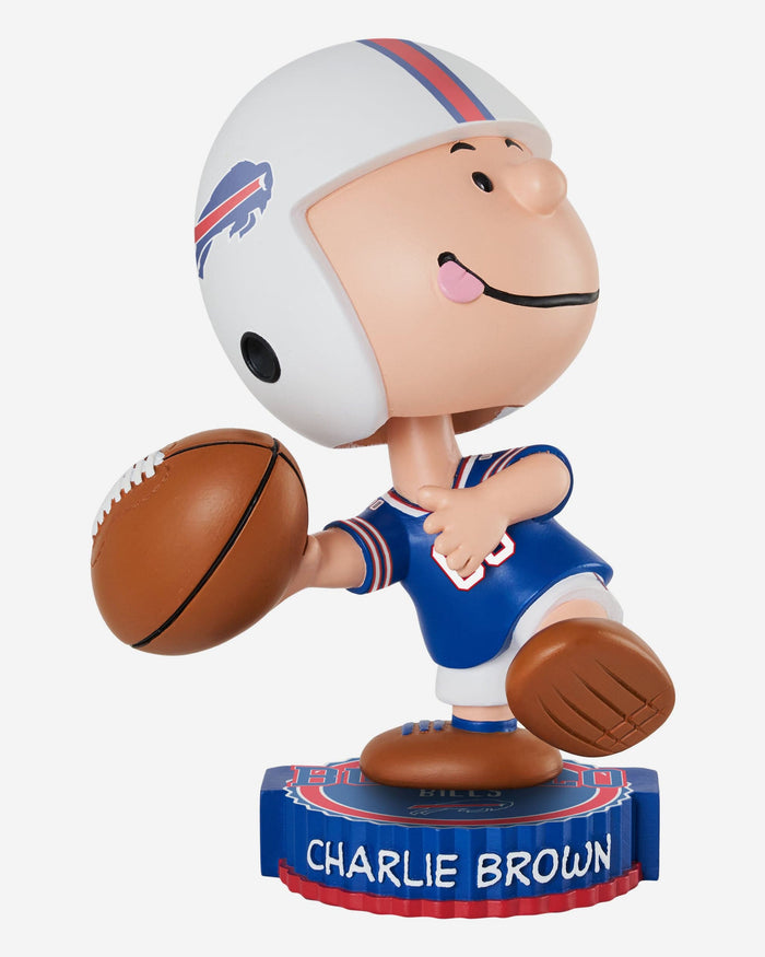 Buffalo Bills Charlie Brown Peanuts Bighead Bobblehead FOCO - FOCO.com