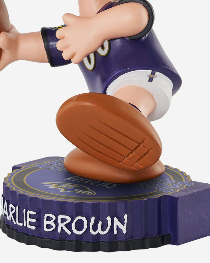 Baltimore Ravens Charlie Brown Peanuts Bighead Bobblehead FOCO - FOCO.com